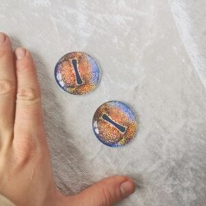 Giant glass octopus eyes